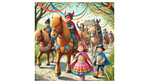 Naturalkids® Reitpädagogik Themenpaket 1 "Fasching"