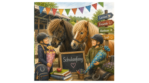 Naturalkids® Reitpädagogik Themenpaket 17 "Schulanfang"